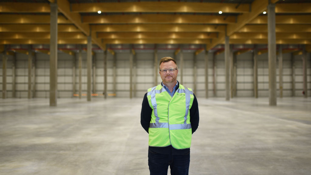 Photo of Johan Ullenby, Managing Director for the Swedish part of Westerman Multimodal Logistics